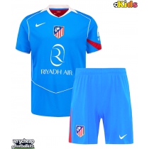 Atletico Madrid Alexander Sorloth #9 Replica Third Minikit 2025-26 Short Sleeve (+ pants)